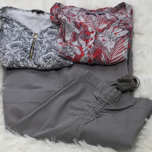 Lee - Women Gray Related Fit Capri - Picture 6 of 6